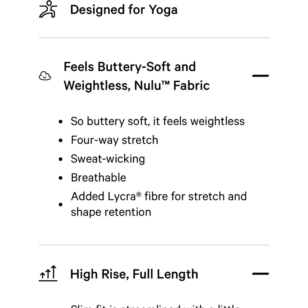 lululemon Align™ High-Rise Jogger Lululemon Athletica Black Leggings - Picture 4 of 6